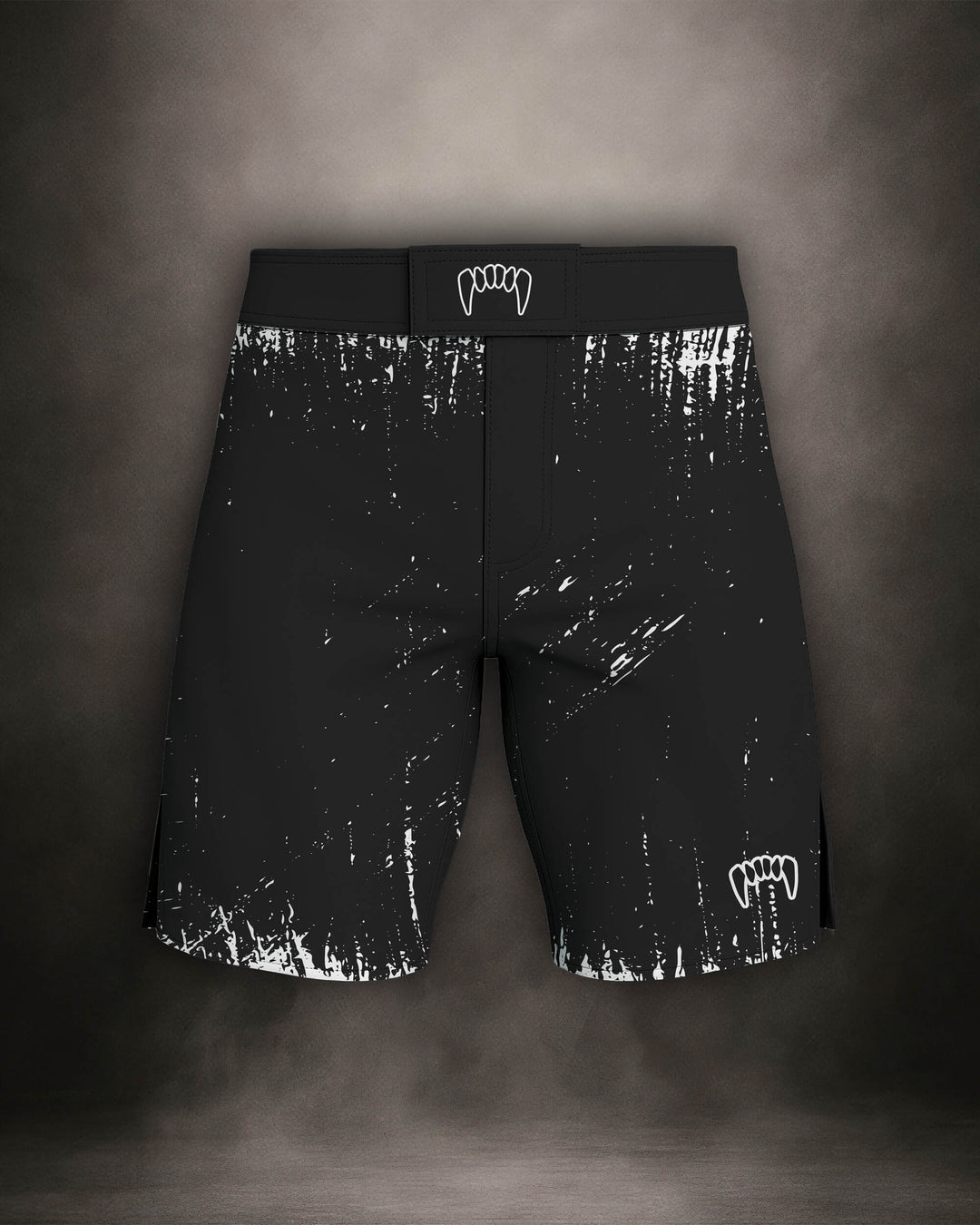 Maligator Primal Raw MMA shorts – front view, lightweight fightwear for no-gi grappling and cage training
