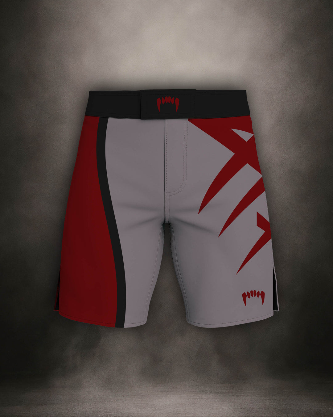Maligator Savage X81 Erythros MMA shorts – front view, lightweight fightwear for no-gi grappling and cage training