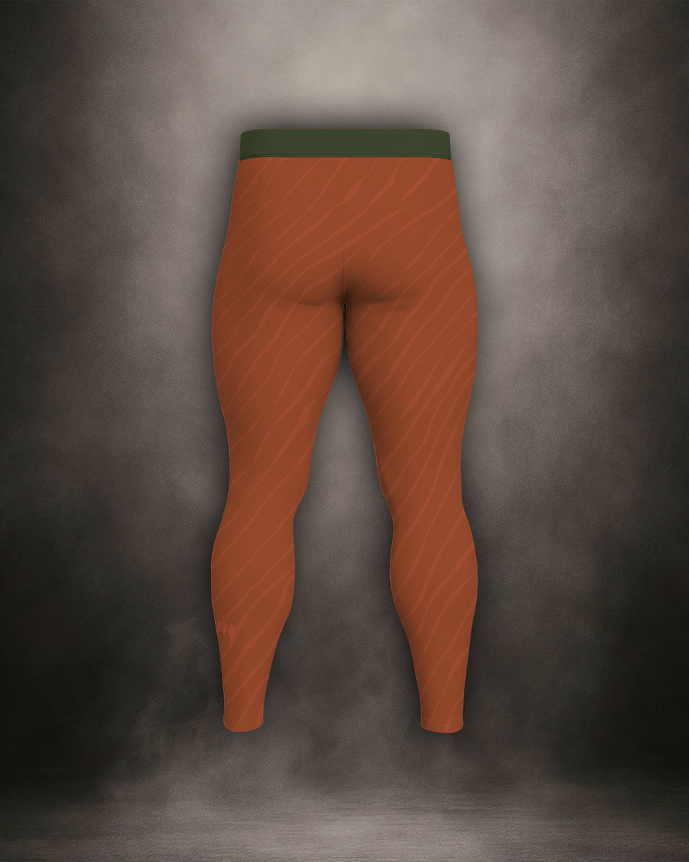 Maligator Terraborn Yateveo BJJ spats – back view, no-gi compression tights for MMA and submission grappling

