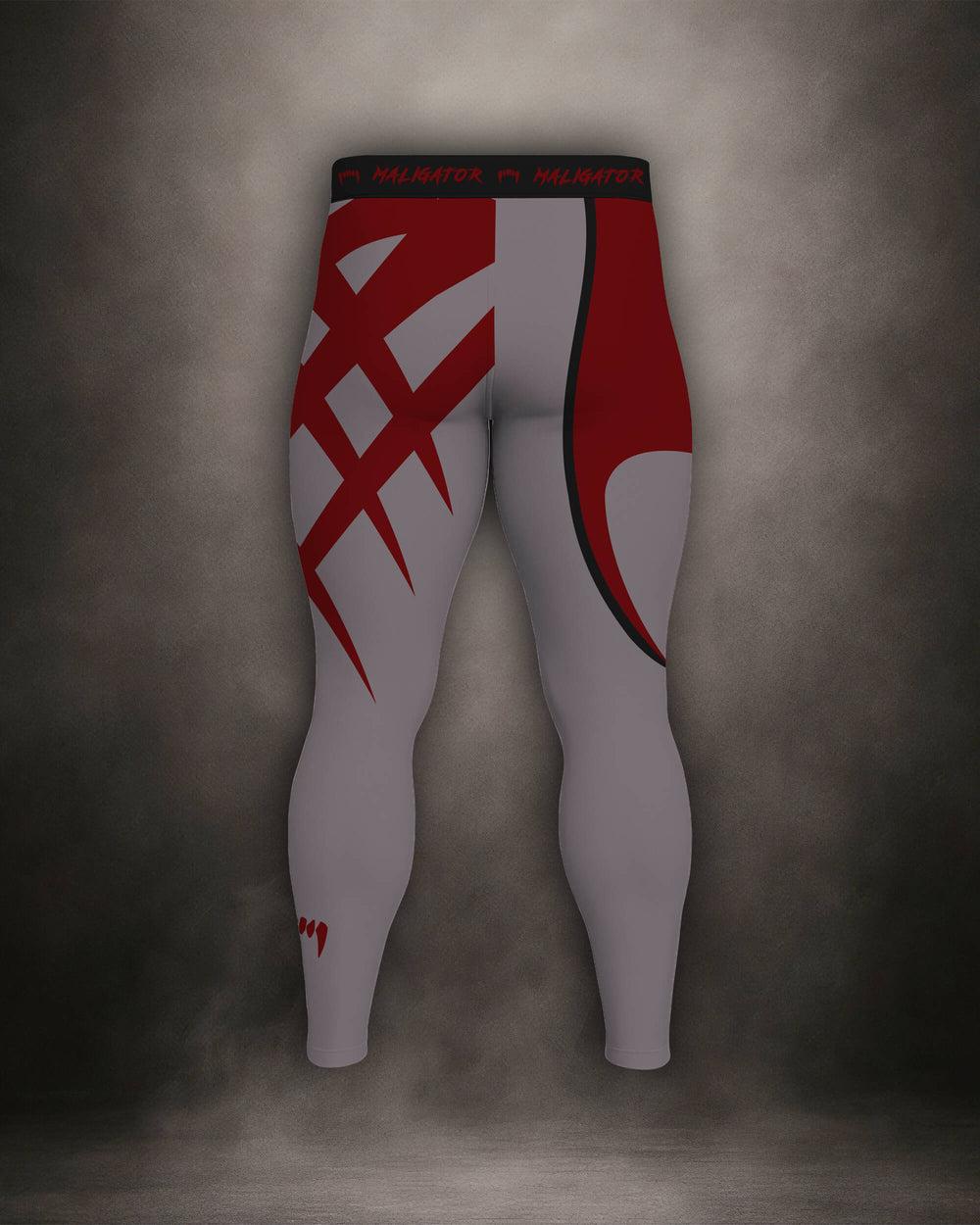 Maligator Savage X81 Kyanos fight shorts – back view, high-performance MMA gear for explosive movement and control

