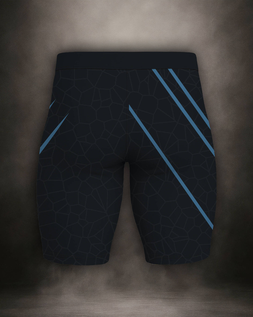 Maligator Noirium Cyro training shorts – back view, lightweight compression gear for grappling and cage work