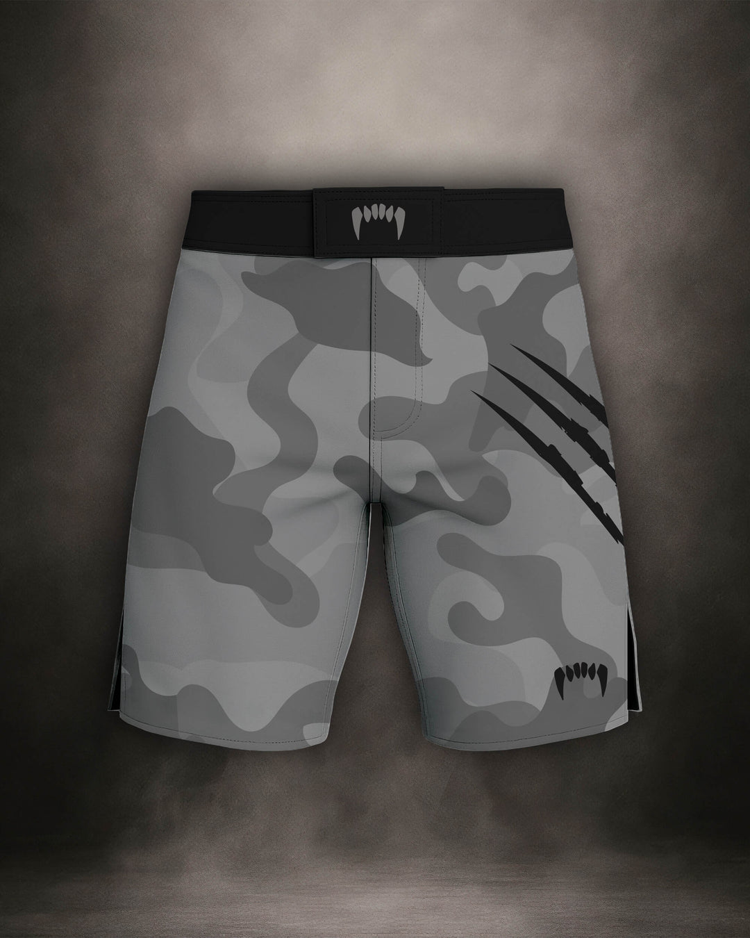 Maligator Forlorn Division Belisarius MMA shorts – front view, lightweight fightwear for no-gi grappling and cage training