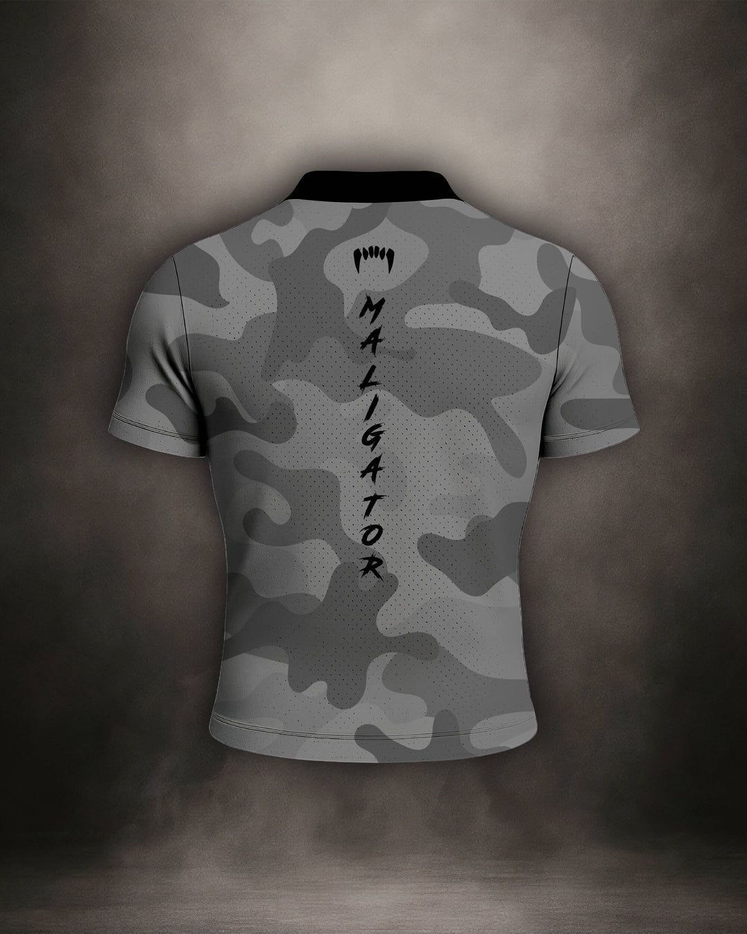 Maligator Forlorn Division Belisarius mesh shirt – back view, lightweight breathable training top for MMA and BJJ